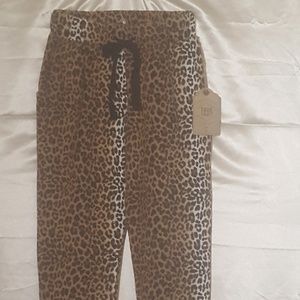 New with tags leopard women's sweatsuit